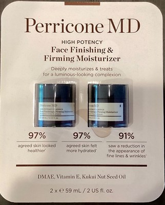 Perricone MD High Potency Face Finishing & Firming Moisturizer 2 Pack (2oz each)