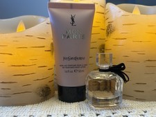 Yves Saint Laurent Mon Paris Eau de Parfum, Travel Size, 0.25 Oz And Lotion 1.6