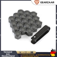 17mm für Radbolzen Radschrauben Radmuttern Grau FÜR Skoda Abdeckung 20 DE