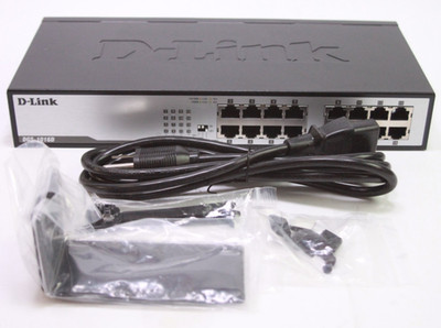 D-Link DGS-1016D 16-Port Gigabit Unmanaged Metal Desktop or Rackmount Switch