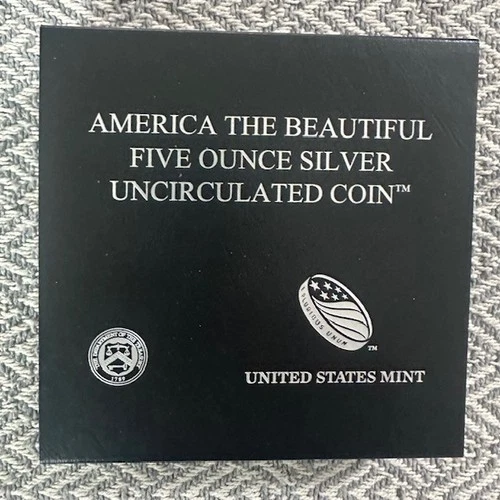 US Mint 2016 America The Beautiful Quarter 5 oz Silver UNC Coin - Harpers Ferry