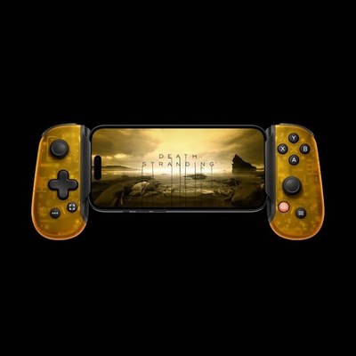 Death Stranding Backbone One Controller Orange Edition für mobiles Gaming Neu
