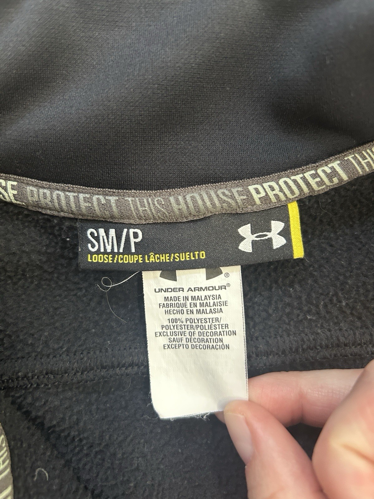 Under Armour IndyCar Racing Track Jacket Indianapolis 500 Full Zip IMS Small thumbnail 4