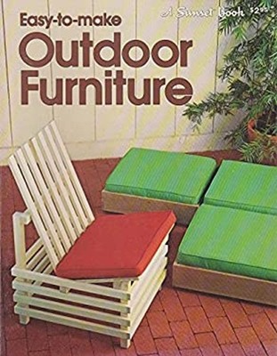Easy-To-Make Outdoor Furniture Hardcover Donald W. Vandervort