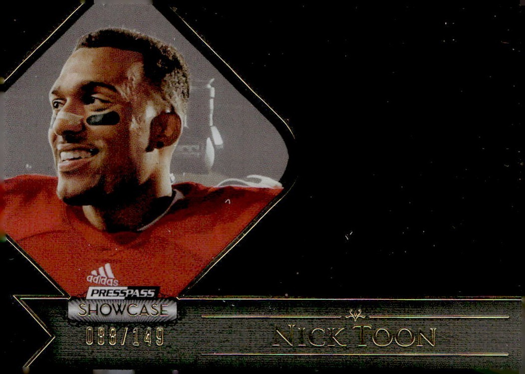 Nick Toon Press Pass Sports Town #NT Autograph