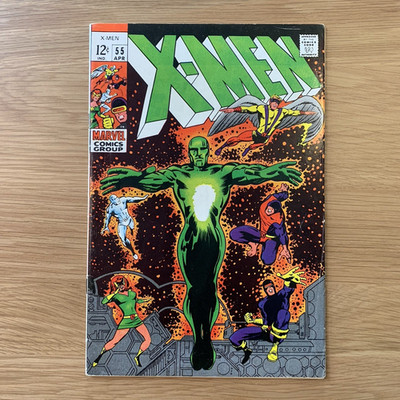 X-Men #55 (1969) ~ Marvel Comics ~ Living Pharoh 2nd Havok Alex Summers