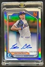 2024 Bowman Draft Jonathan Santucci Chrome Auto Refractor 1st #288/499