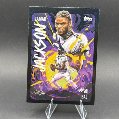 希少　FANTASTIC MAN 創刊号　2005 トムブラウン purple 2025 Topps Chrome Lamar Jackson Ultra Violet SSP #UV-11 Ravens | eBay