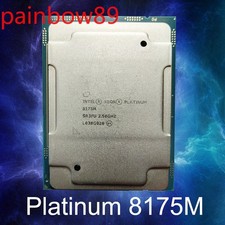 Intel Xeon Platinum 8175M SR3FU LGA3647 24C/48T 2.5 GHz 240W CPU Processors