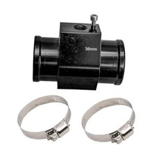 3PCS Auto Water Temp Joint Pipe, Aluminum Sensor Gauge Radiator Hose 36MM