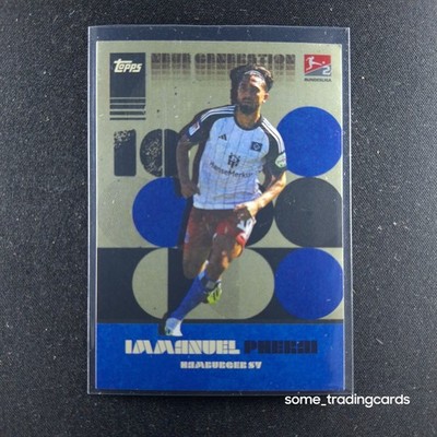 Topps Immanuel Pherai Hamburger SV Neue Generation 2024/25 Matthäus Platinum