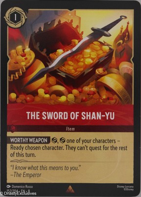 Lorcana   Reign of Jafar   The Sword of Shan Yu   Regular