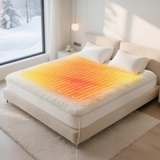 Electric Heated Mattress Pad Fast Heating Bed Warmer with Overheat Protection