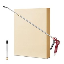 High Pressure Air Blow Gun, 10-40 Inch Extension Long Air Nozzle Blower Stain...