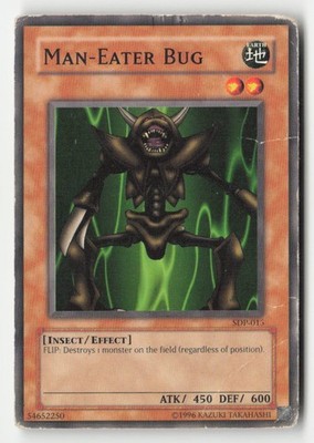 Man-Eater Bug SYE-017 Starter Deck: Yugi Evolution Yu-Gi-Oh HP