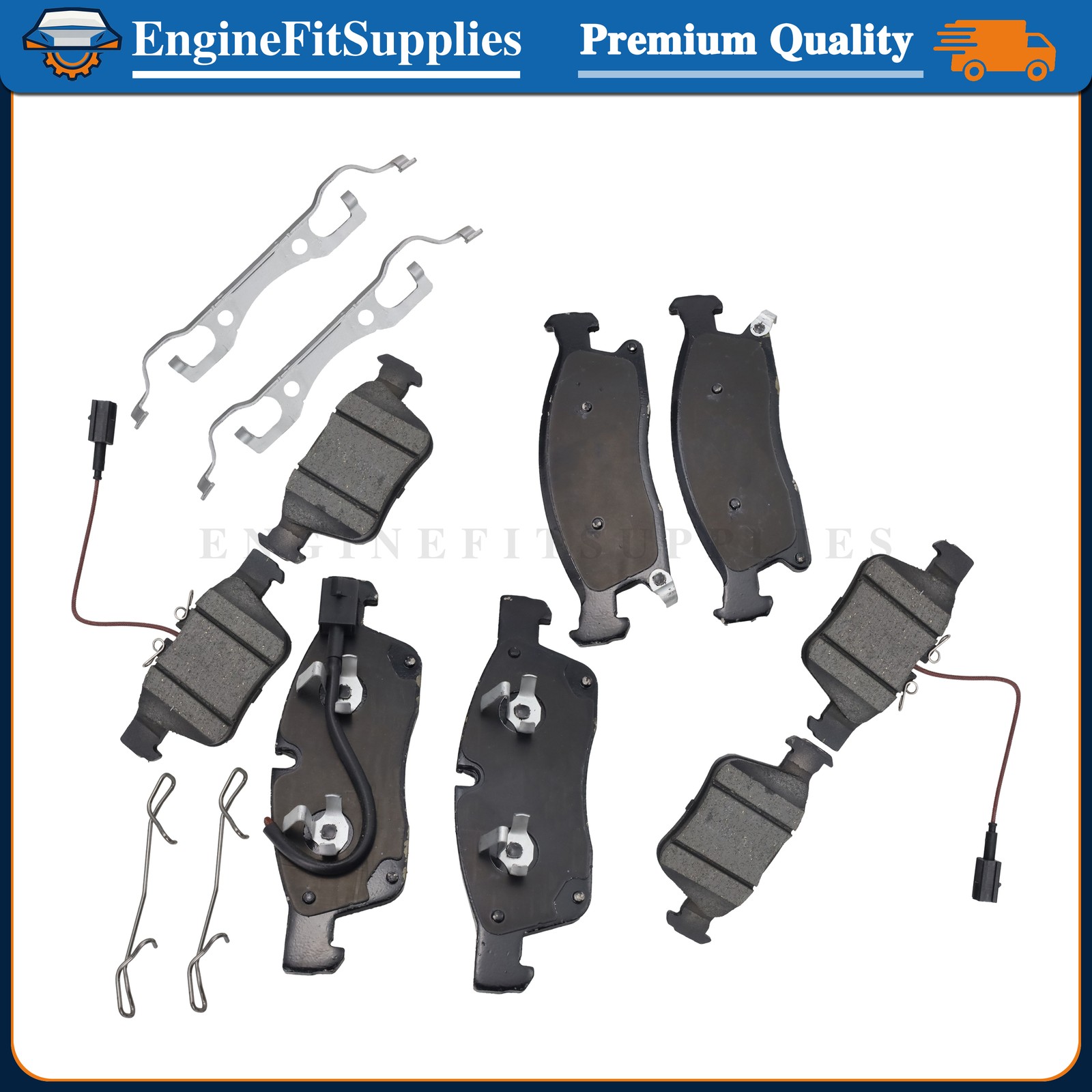 Maserati Levante 2017-2021 Front Brake pads Set P/N 673004427