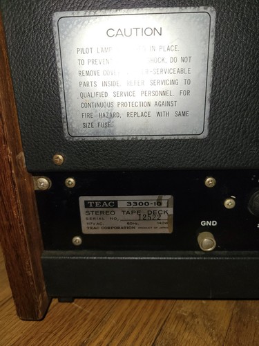 TEAC A-3300SX Reel to Reel Photo #5645298 - US Audio Mart