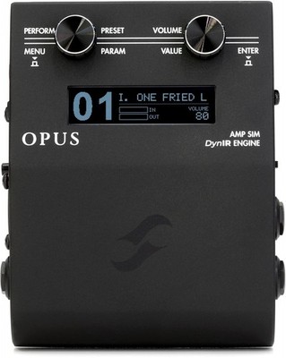 Two Notes Opus Amp Simulator and DynIR Engine Pedal (2-pack) Bundle