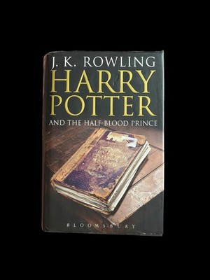 Harry Potter Half Blood Prince 1st Edition 1st Print Adult Cover pg 99 Misprint