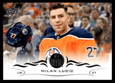 2018-19 Upper Deck Milan Lucic #322 Edmonton Oilers NHL Hockey