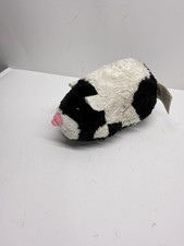 Zhu Zhu Pets Winkie Hamster Toy Black White 2008 WORKS