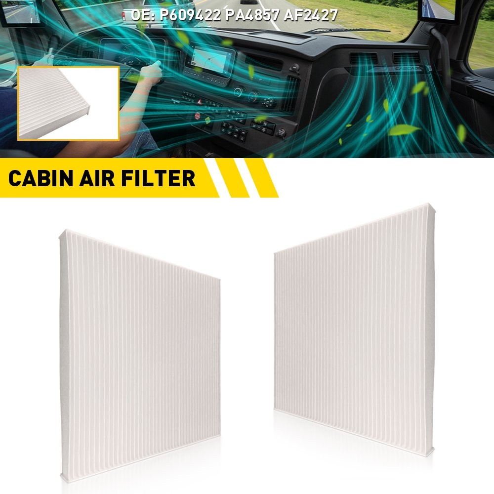 2PCS CABIN AIR FILTER PA4857 FOR FREIGHTLINER CASCADIA COLUMBIA CORONADO CENTURY thumbnail 12