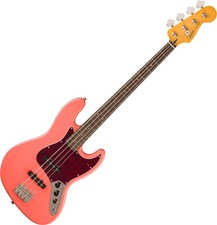Squier Classic Vibe '60s Jazz Bass Tahitian Coral E-Bass 4-String Pappel Ahorn