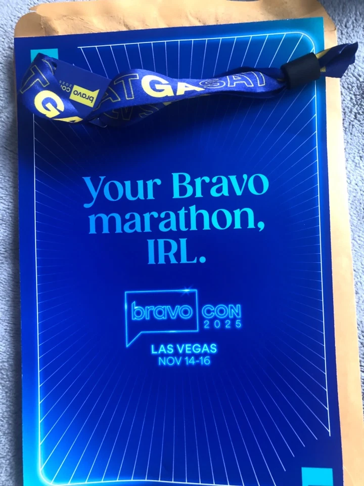 BRAVOCON 2025 (ONE) Saturday GA TICKET Wristband. PICKUP IN VEGAS !!! - Image 4 of 4