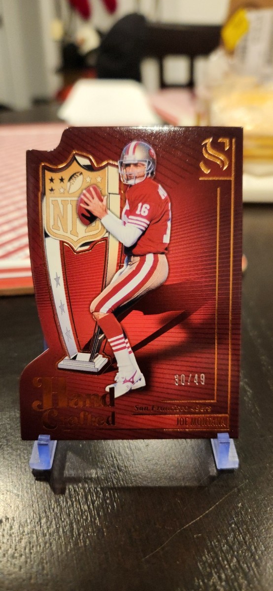 2025 Panini Silhouette NFL Joe Montana /49 Bronze Hand Crafted MVP