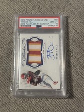 2019 Tyreek Hill Flawless Patch Auto /3 PSA 10 POP 1
