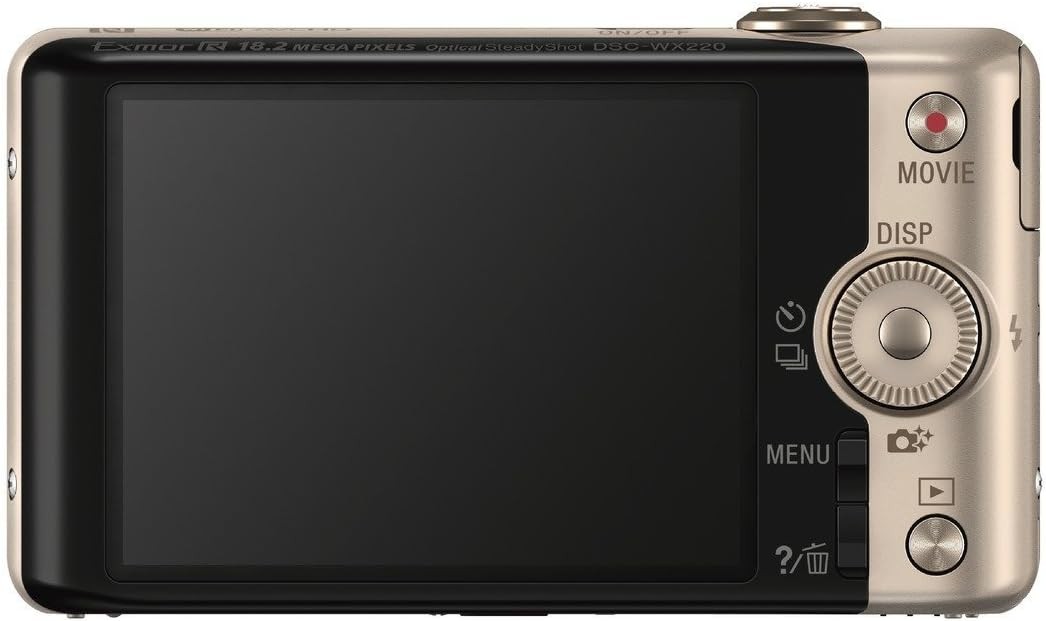 Sony Cyber-Shot DSC-WX220 Digital Camera 18.2 MP 10x Optical Zoom w/ Accessories