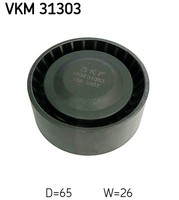 Umlenkrolle Keilrippenriemen FÜR Audi A6 C6 (4F2) - SKF VKM 31303