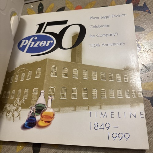 Pfizer Legal Division Celebrates The Company’s 150th Anniversary 1849-1999 - Picture 2 of 8