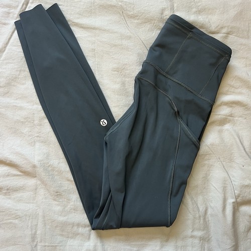 Lululemon Fast Free Tight II Non-Reflective Nulux 25" Women’s 2 XS Dark Gray