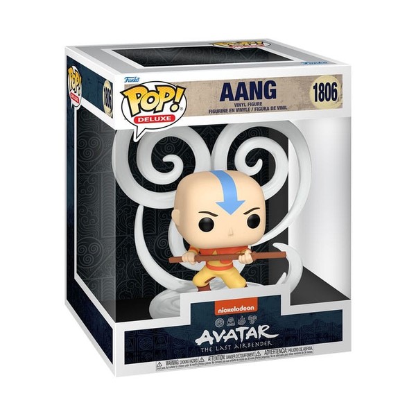 Avatar Der Herr Der Elemente Pop! Deluxe Vinyl Figur Deluxe Aang (1806)-image