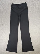 Gaiam Black High Rise Yoga Pants Women's Size XS Solid Black