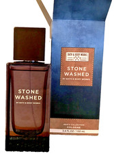 STONE WASHED COLOGNE SPRAY 3.4 OZ BATH BODY WORKS DENIM BLUE MEN COLLECTION NIB