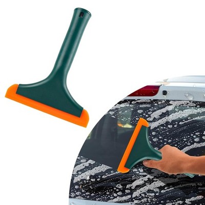 Ziciner Small Silicone Window Squeegee, Car Windshield Water Blade Squeegee, Mul
