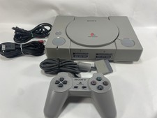 Sony PlayStation 1 PS1 Console SCPH-5501 W/ OEM Controller And Cables GWC
