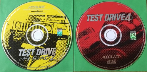 Test Drive 4 & Test Drive Off Road 2 Accolade 1997 Game Lot PC Windows 95 98 - Picture 7 of 10