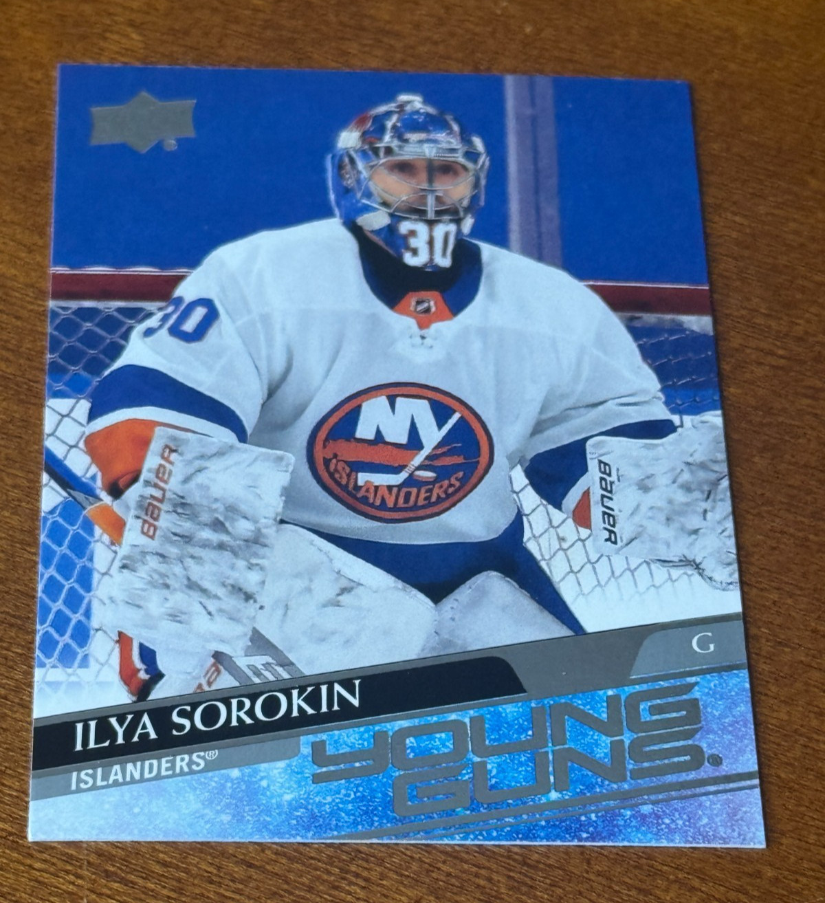 2020-21 Upper Deck Young Guns Ilya Sorokin #461 New York Islanders Beautiful !!