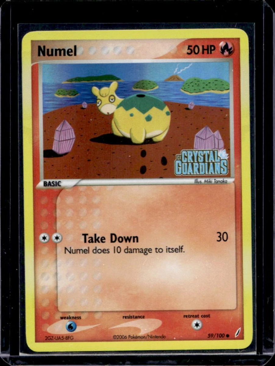 Pokémon TCG EX Crystal Guardians Individual Collectible Card Game