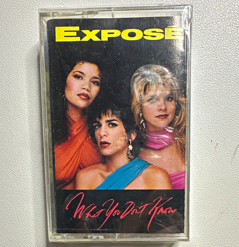 Exposé What You Don't Know Pop Album Cassette Arista Records 1989 AC-8332 1980s