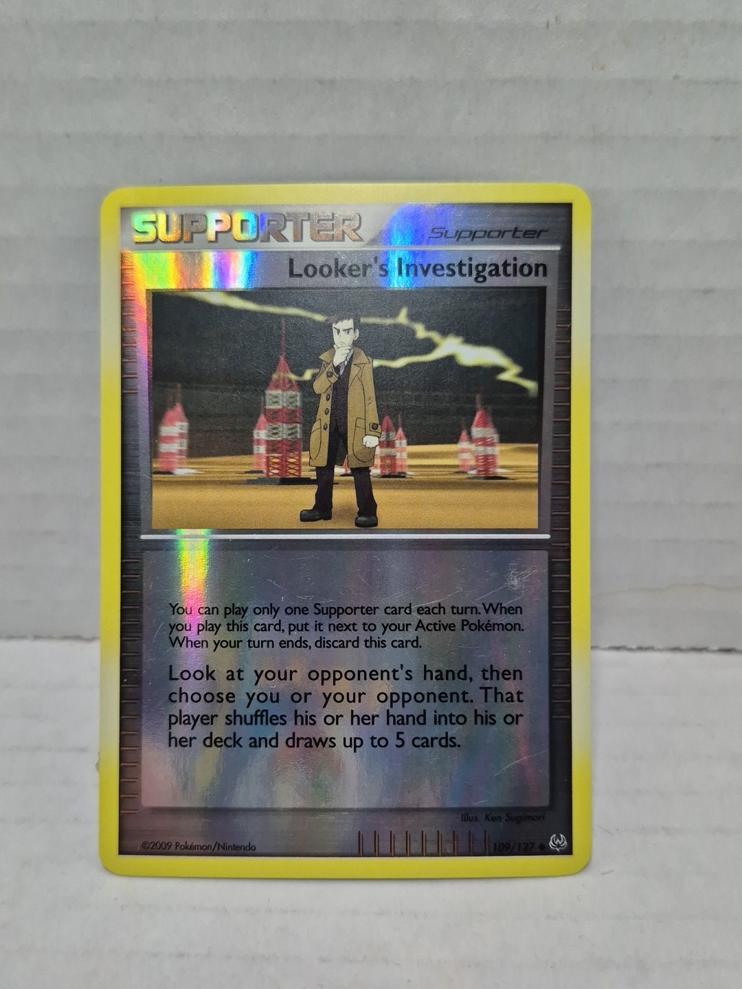 Pokemon TCG Looker's Investigation Platinum 109/127 Reverse Holo Uncommon LP