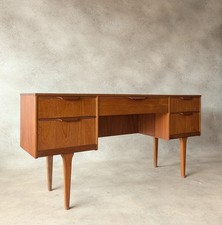 Mid Century Teak Austinsuite Desk Vintage 1960s Writing Table 