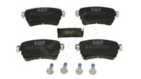 Hinterachse Hart 256 516 Bremsbelagsatz, Scheibenbremse FüR CitroËN,Fiat,Opel,Pe