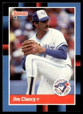 1988 Donruss Jim Clancy Toronto Blue Jays #74