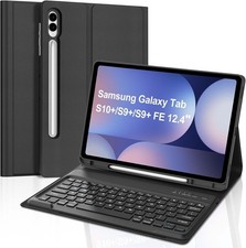 Keyboard Case for Samsung Galaxy Tab S10 plus / S9 FE plus / S9 plus 12.4Inch