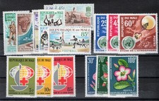 Mali Année Complète Poste 1963 neuf sans charnière XX MNH