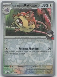 Team Rocket's Raticate 148/182 Destined Rivals